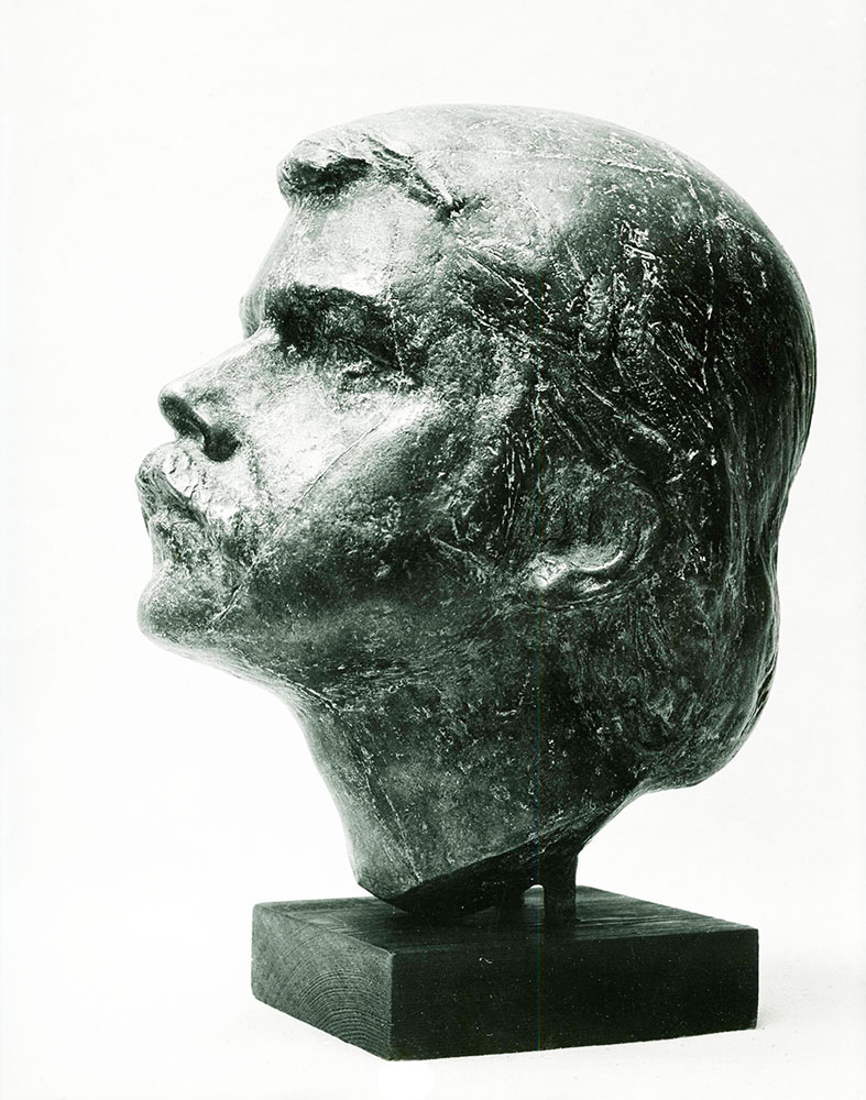 Автопортрет. 1985. Бронза